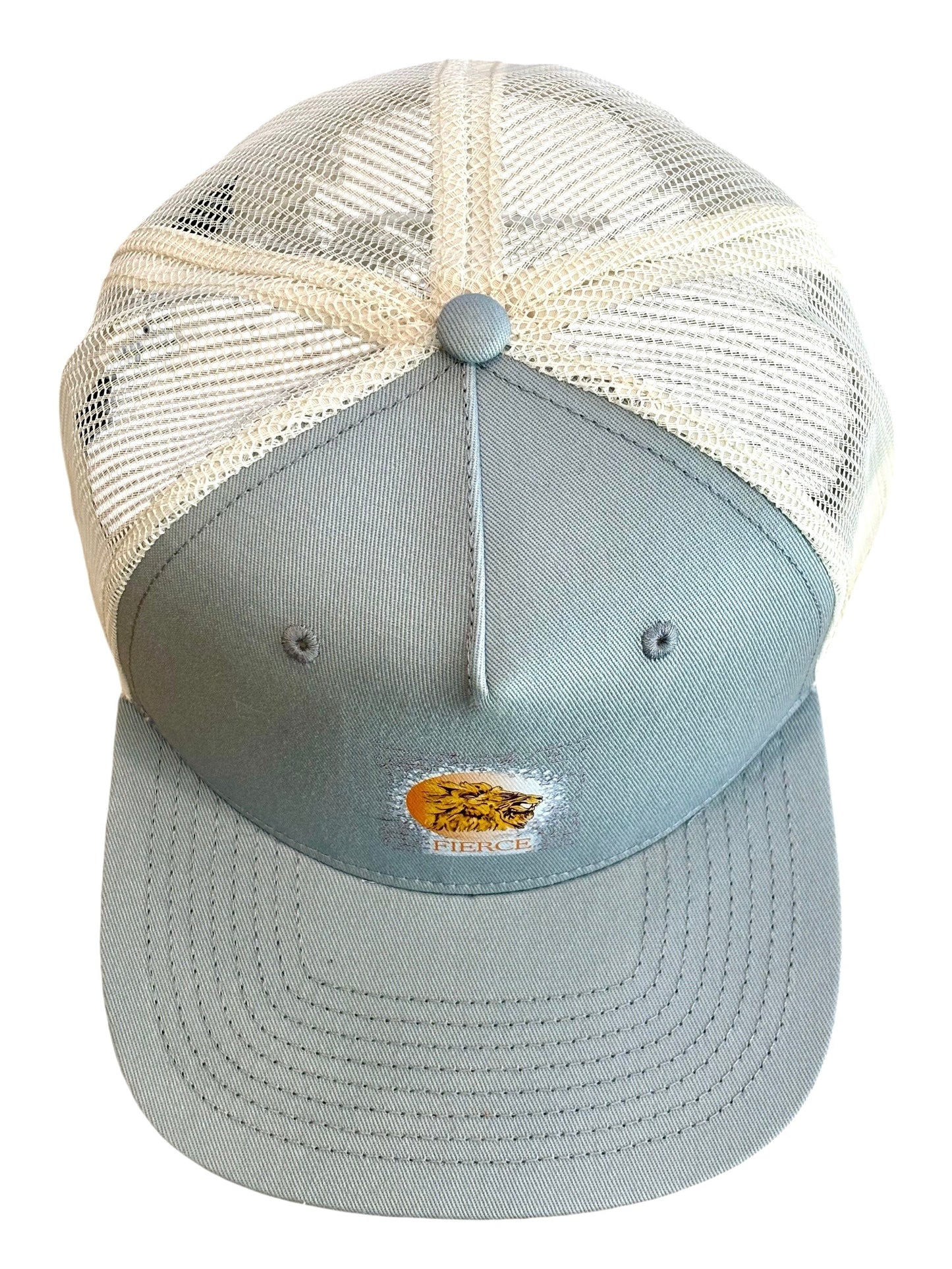 "LIBERTY WARES" FIERCE MESH TRUCKER HAT Smoke Apliiq