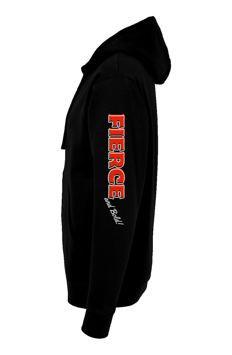 Liberty Wares Fierce & Bold Zip Hood Black