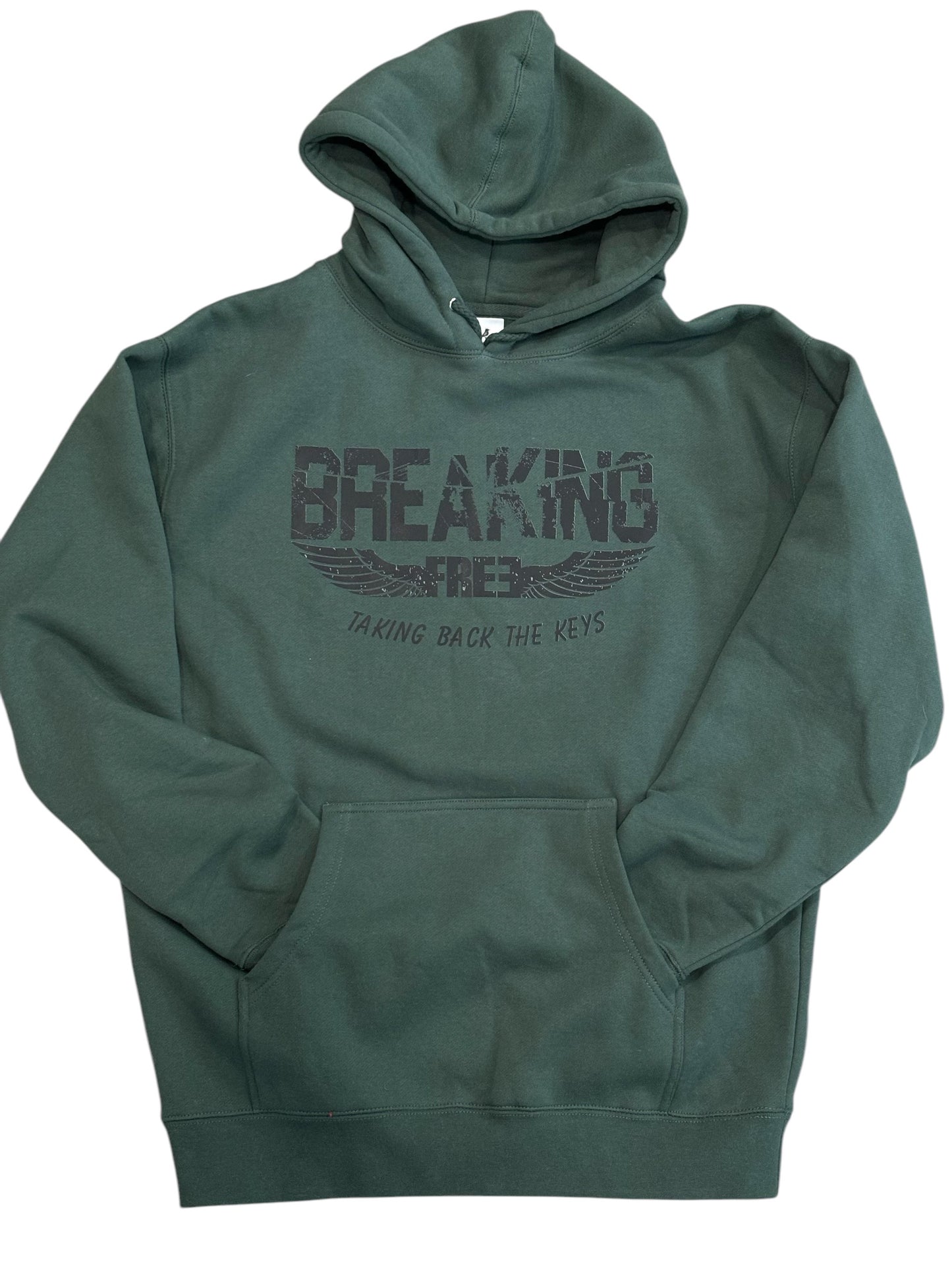 "LIBERTY WARES" BREAKING FREE UNISEX HEAVYWEIGHT HOODIE Alpine