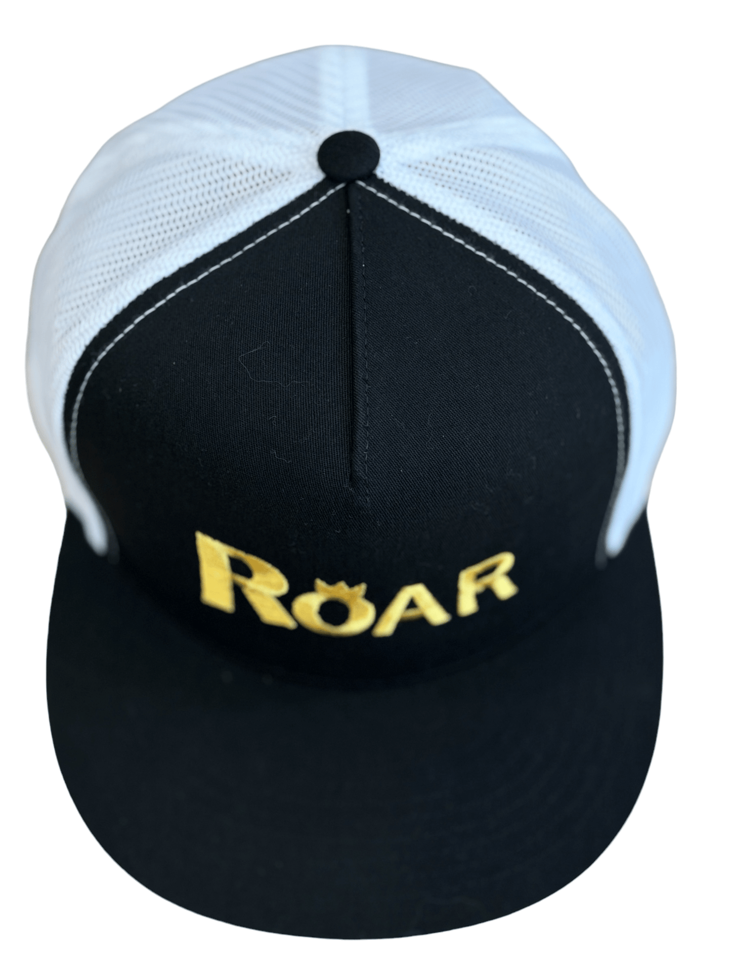 "LIBERTY WARES" CROWN ROAR! 5-PANEL TRUCKER HAT Black