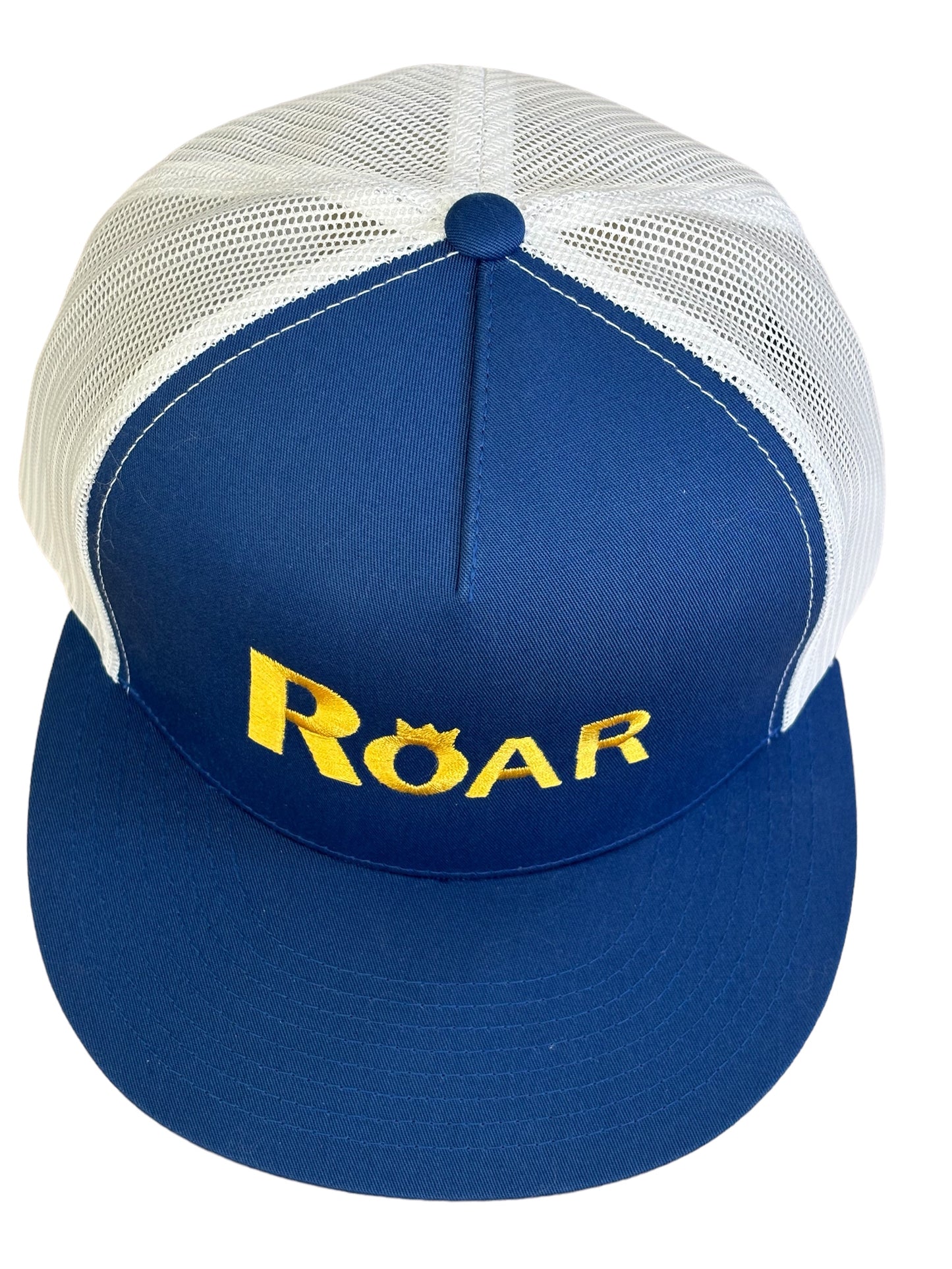 "LIBERTY WARES" CROWN ROAR! Five-Panel Trucker Cap Royal