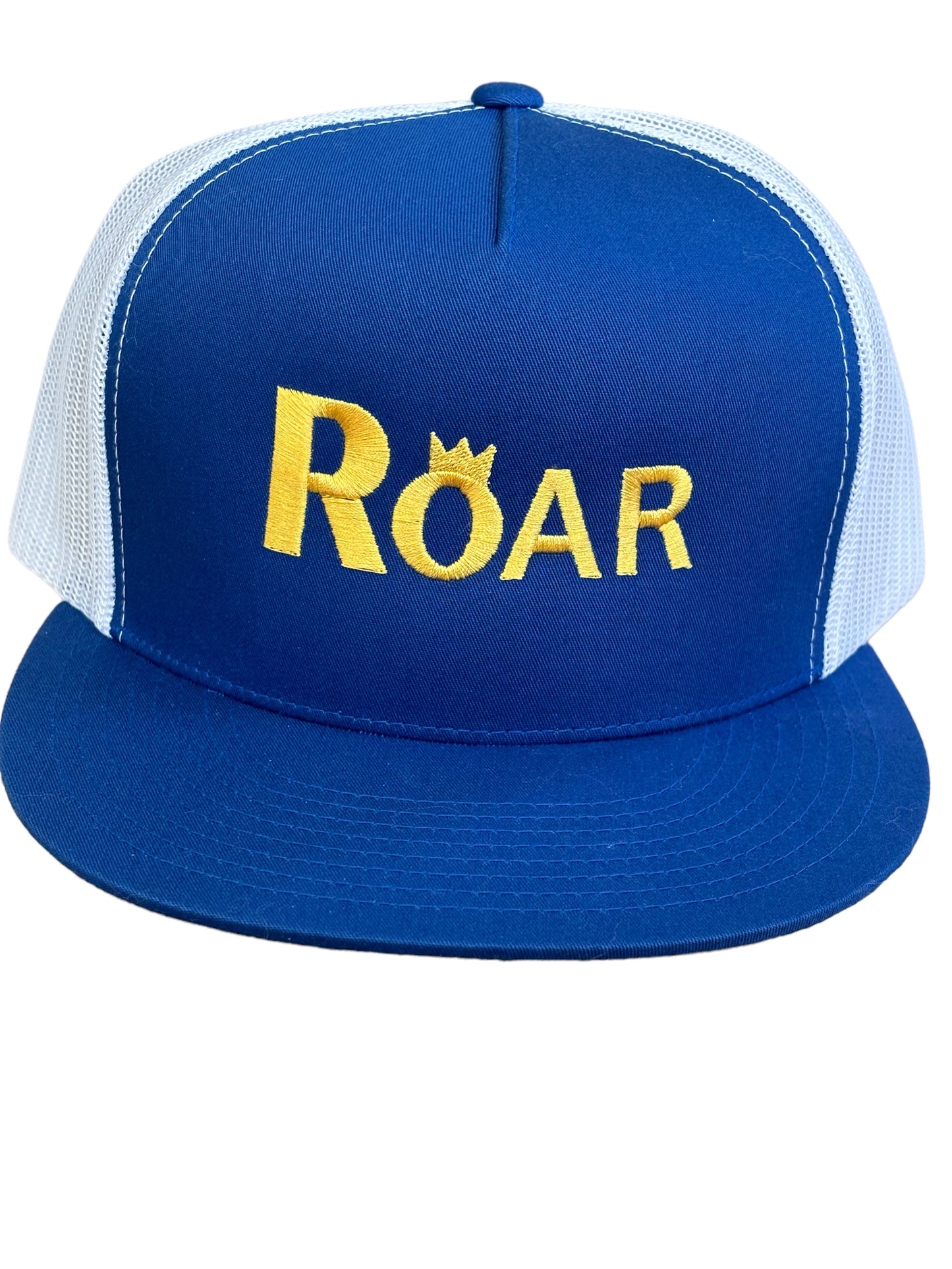 "LIBERTY WARES" CROWN ROAR! Five-Panel Trucker Cap Royal