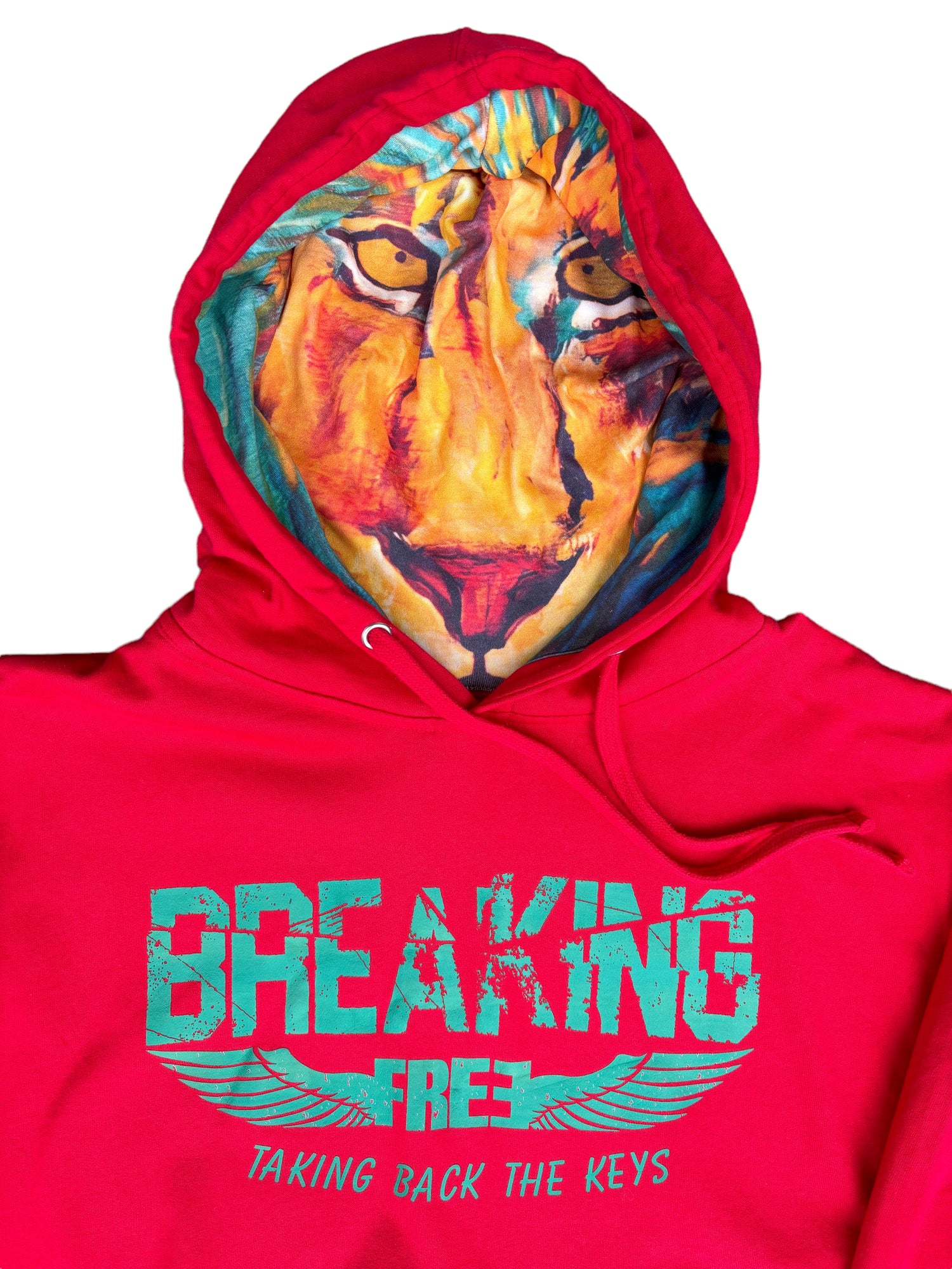 Red Streetwear Hoodie