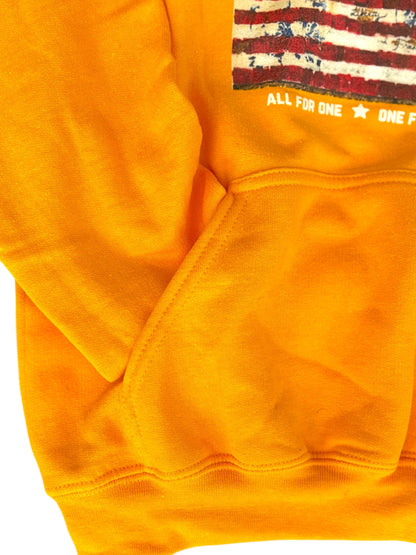 "LIBERTY WARES" UNITE/All for One PULLOVER HOODY YOUTH Gold