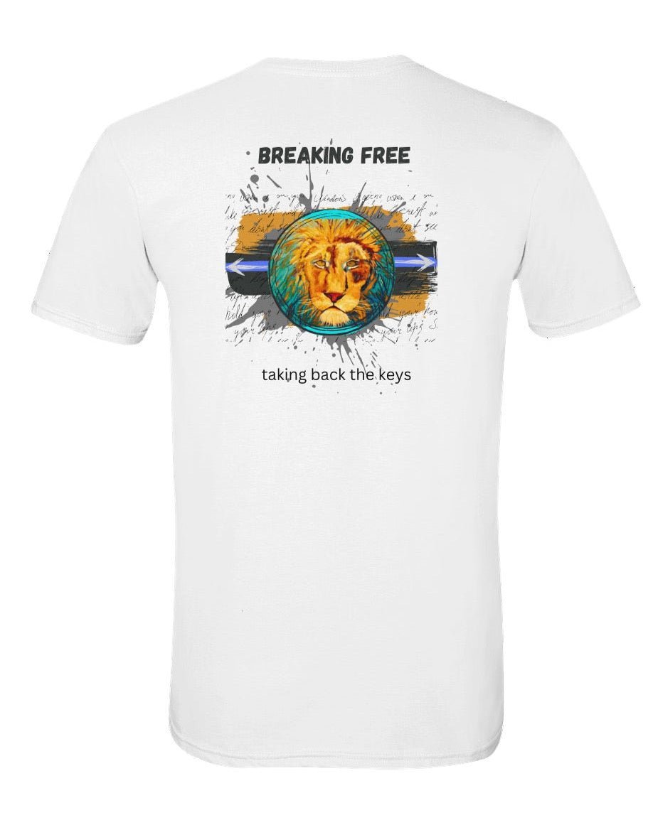 liberty wares breaking free white T Shirt