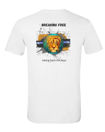 liberty wares breaking free white T Shirt