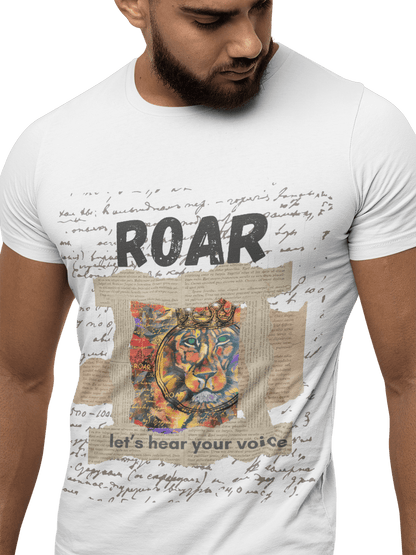 ROAR White T-Shirt 